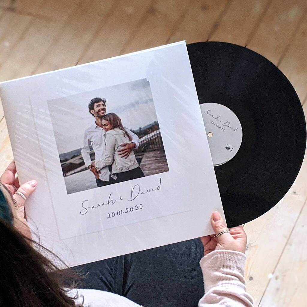 The Wedding Gift: Personalised Twelve Inch Vinyl Record, 1 of 2