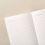 Pre Order Book Journal Botanical Lines Cover Design, thumbnail 12 of 12
