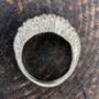 Small Hasselback Eco Sterling Silver Ring, thumbnail 5 of 5