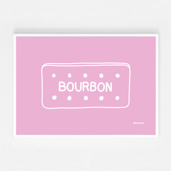 Bourbon Biscuit Print Four Colour Options, 4 of 10