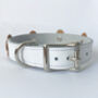 Leather Flower Dog Collar, thumbnail 7 of 9