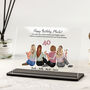 Personalised Birthday Girls Acrylic Plaque Gift, thumbnail 1 of 7