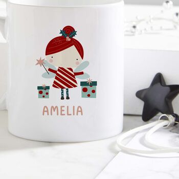 Personalised Christmas Fairy Mug, 2 of 2