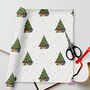 African Inspired Luxury Christmas Tree Wrapping Paper, thumbnail 1 of 3
