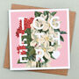 Together Floral Valentine's Card, thumbnail 2 of 2