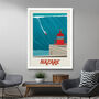 Nazare Surf Poster, thumbnail 2 of 7