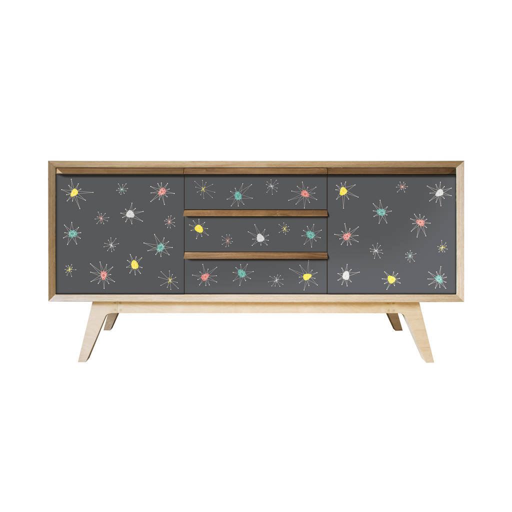 'Atomic' Hand Made Sideboard, 1 of 12