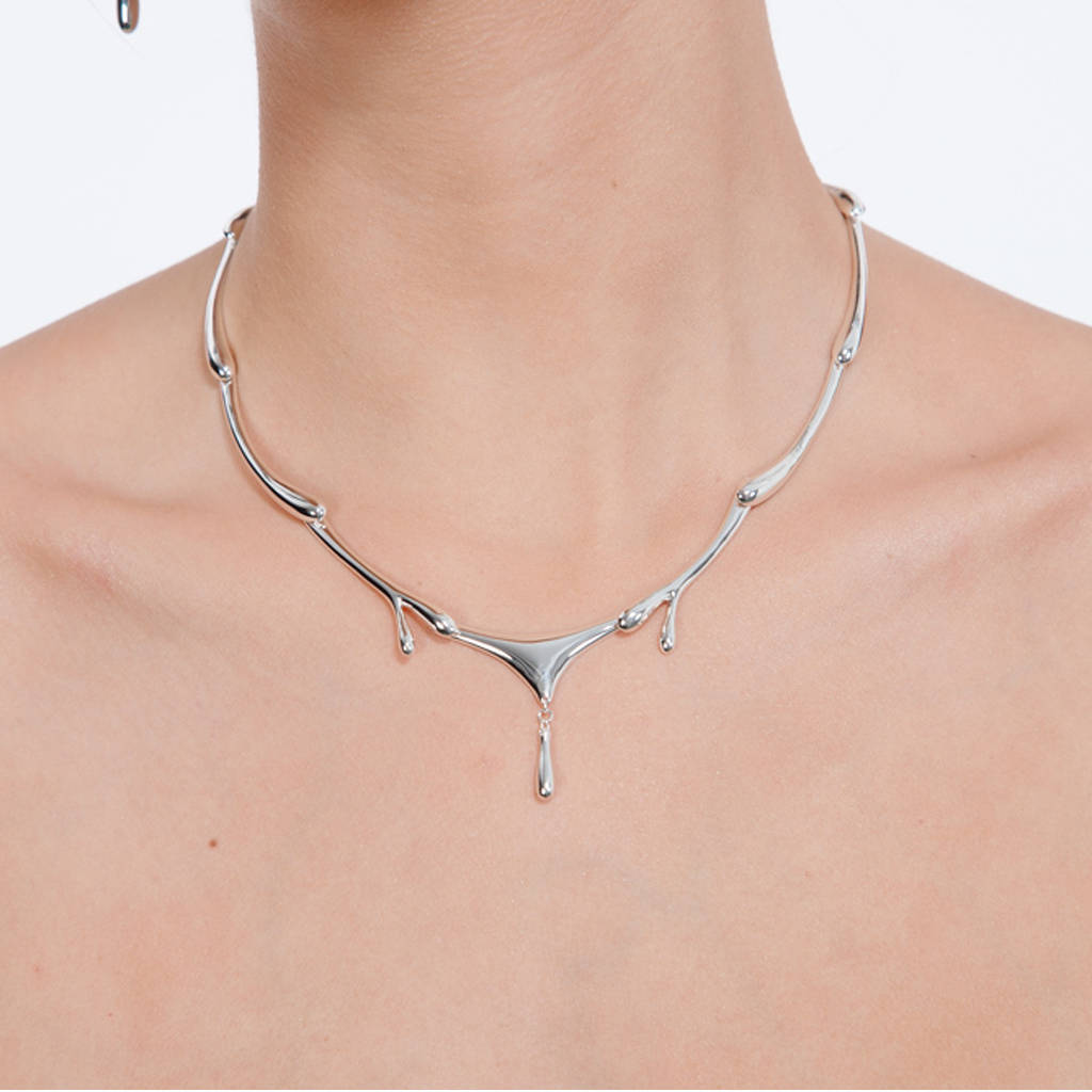 Full Dripping Necklace By Lucy Quartermaine