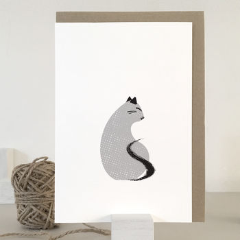 Cats Boxed Greeting Card Set, 8 of 12