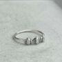 Sterling Silver Bees Ring, thumbnail 7 of 9