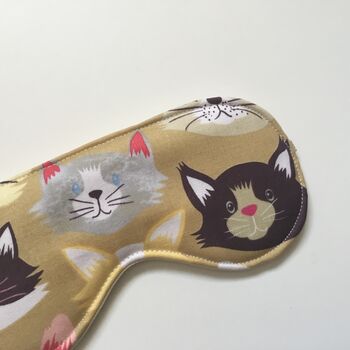 Happy Cats Cotton Eye Mask, 3 of 5