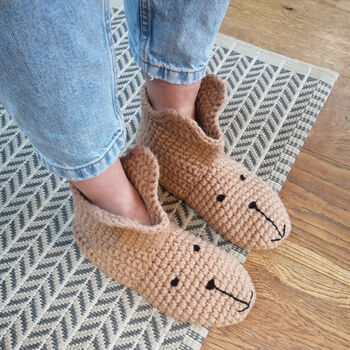 Animal Slipper Socks For Teens And Adults, 7 of 9