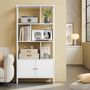 Four Tier Bookcase Industrial Style Storage Unit, thumbnail 3 of 11