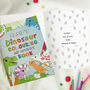 Dino Adventure Personalised Colouring Book, thumbnail 2 of 6