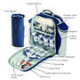 Deluxe Backpack Hamper And Picnic Blanket Navy Blue, thumbnail 4 of 4