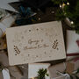 Personalised Christmas Eve Box With Bauble Design, thumbnail 1 of 4