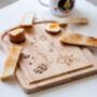 Personalised Space Themed Wooden Toast Chopping Board, thumbnail 1 of 10