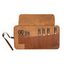Personalised Brown Leather Knife Roll, thumbnail 7 of 10