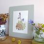 Hedgehog And Bluebell A5 Giclee Fine Art Print, thumbnail 11 of 12