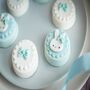 Blue Baby Bunny Cakelet Gift Box, thumbnail 3 of 3