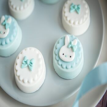 Blue Baby Bunny Cakelet Gift Box, 3 of 3