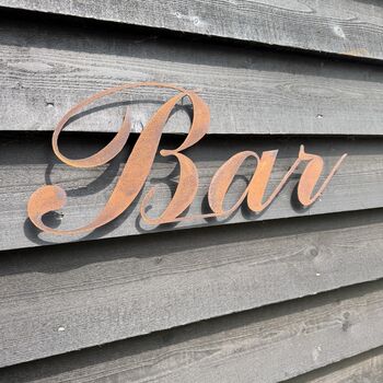 Home Bar Decoration , Garden Bar Sign , Accessories , Decor , Furnishings, 5 of 7