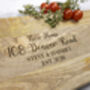 Personalised 'New Home' Mango Wood Serving Board, thumbnail 2 of 3