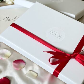 Personalised Luxury Short Handwritten Wedding Letter With Red Wax Seal, 3 of 3