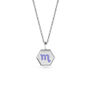 Scorpio Zodiac Glowing Pendant Necklace With Uv Keyring Torch, thumbnail 9 of 12