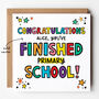 Primary School Leavers Card, thumbnail 1 of 4