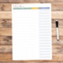 Freezer Inventory Whiteboard, Dry Erase Food Checklist, A4/A3 Sizes, thumbnail 2 of 5