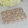 Crystal Evening Clutch Bag Silver Or Gold, thumbnail 5 of 6