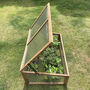 Wooden Framed Polycarbonate Coldframe With Foil Tape, thumbnail 7 of 9