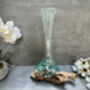 Large 40cm Molten Glass On Root Vase – Fluted Display, thumbnail 12 of 12