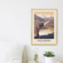 Loch Lomond National Park Travel Poster Art Print, thumbnail 3 of 8