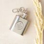 60th Birthday 1966 Sixpence Mini Hipflask Keyring, thumbnail 3 of 7
