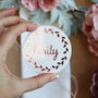 Acrylic Rose Gold Table Place Name, thumbnail 2 of 12