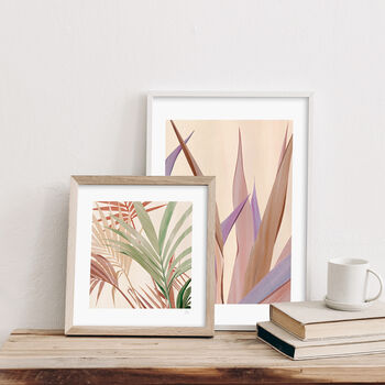 Tropical Palm Leaf Art Print, 2 of 7