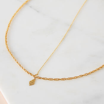 Gold Plated Head Chain With Crystal Drop, 3 of 9