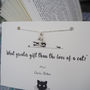 Charles Dickens Cat Lover Necklace, thumbnail 3 of 5