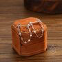 Sterling Silver Sparkle Chain Stud Earrings, thumbnail 4 of 11