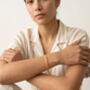 Shikaku 18 K Gold Plated Bangle, thumbnail 2 of 5