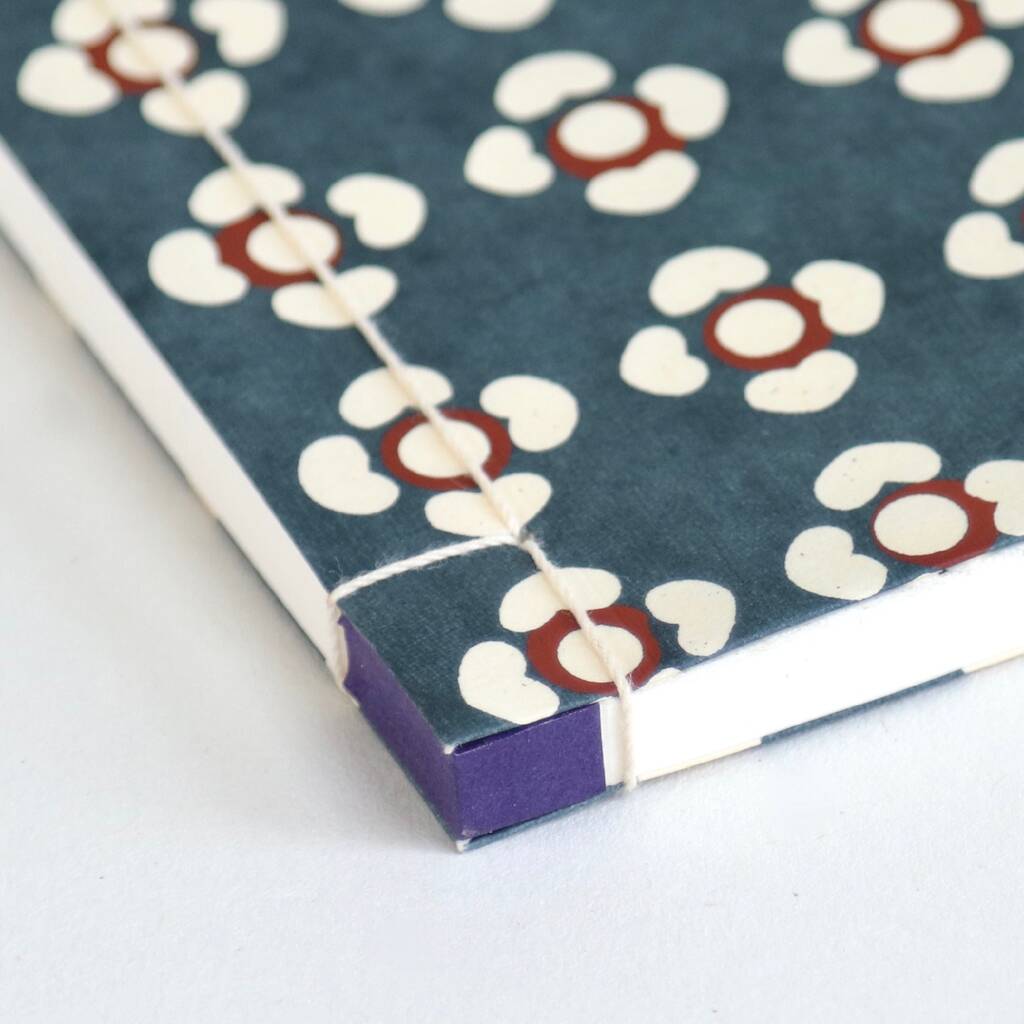 Japanese Journal Washi Large Cream By two persimmons