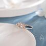 Sterling Silver Tiny Axolotl Ring, thumbnail 2 of 12