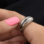 Candy Stripe Dome Ring, thumbnail 4 of 12
