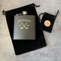 Personalised Golfers Hip Flask And Ball Marker Gift Set, thumbnail 7 of 11