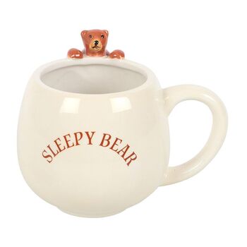 Sleepy Bear Rounded Mug, 2 of 2