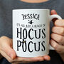 Personalised Halloween Hocus Pocus Mug, thumbnail 4 of 6