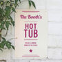 Personalised Hot Tub Metal Sign, thumbnail 2 of 5