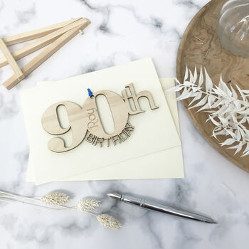 Personalised 90th Birthday Card, 10 of 12
